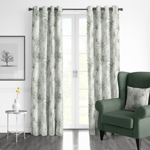 Couvre lit Palmora vert - Fabriqué au Canada – Image 2