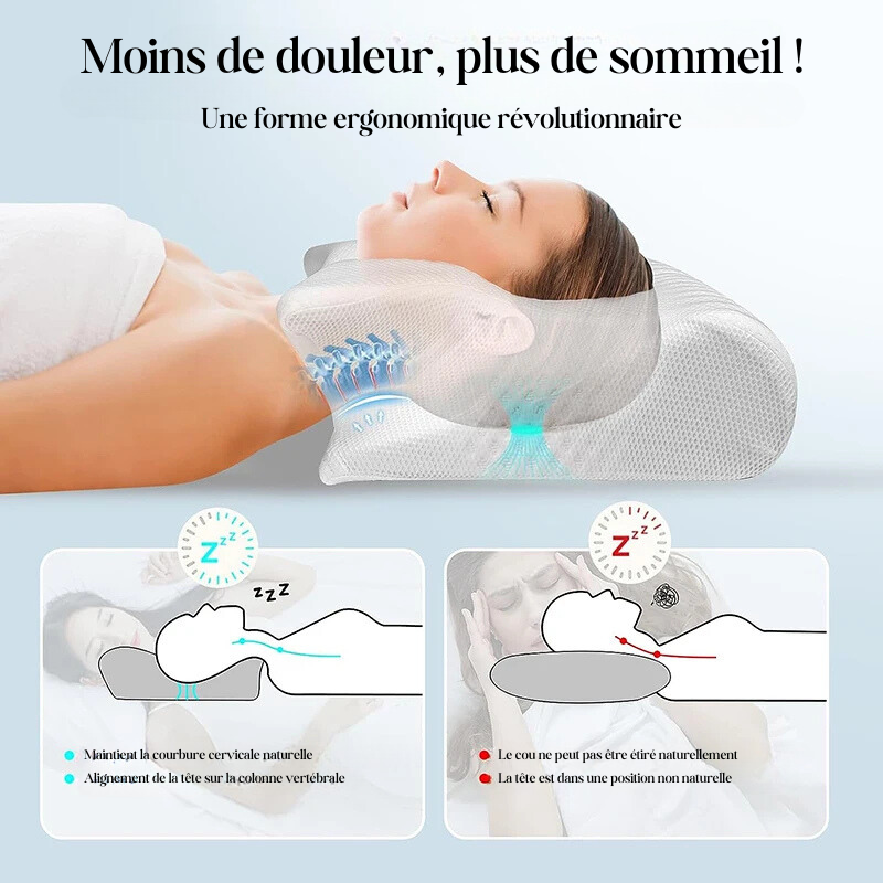 Oreillers forme papillon pour le cou – Image 6