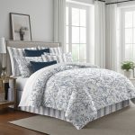Couvre lit Tinsley Bluebell fabriqué au Canada par Colcha Linens