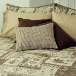 Couvre-lit Glaris beige - Fabriqué au Québec