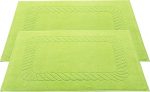 Tapis de bain anis éclatant
