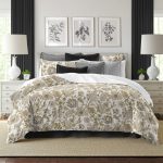 Couvre lit Bronte doré - Fabriqué au Canada par Colcha Linens