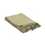 Couvre lit cozy vert sauge