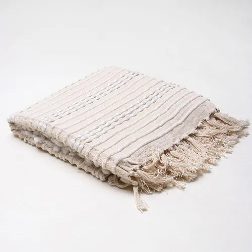 Couvre-lit Cozy beige – Image 4