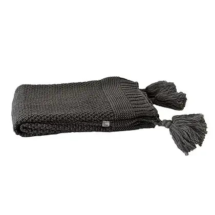 Couvre lit cozy gris