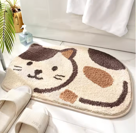 Tapis de bain motif félin – Image 5