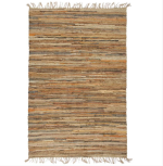 Tapis de bain tressé