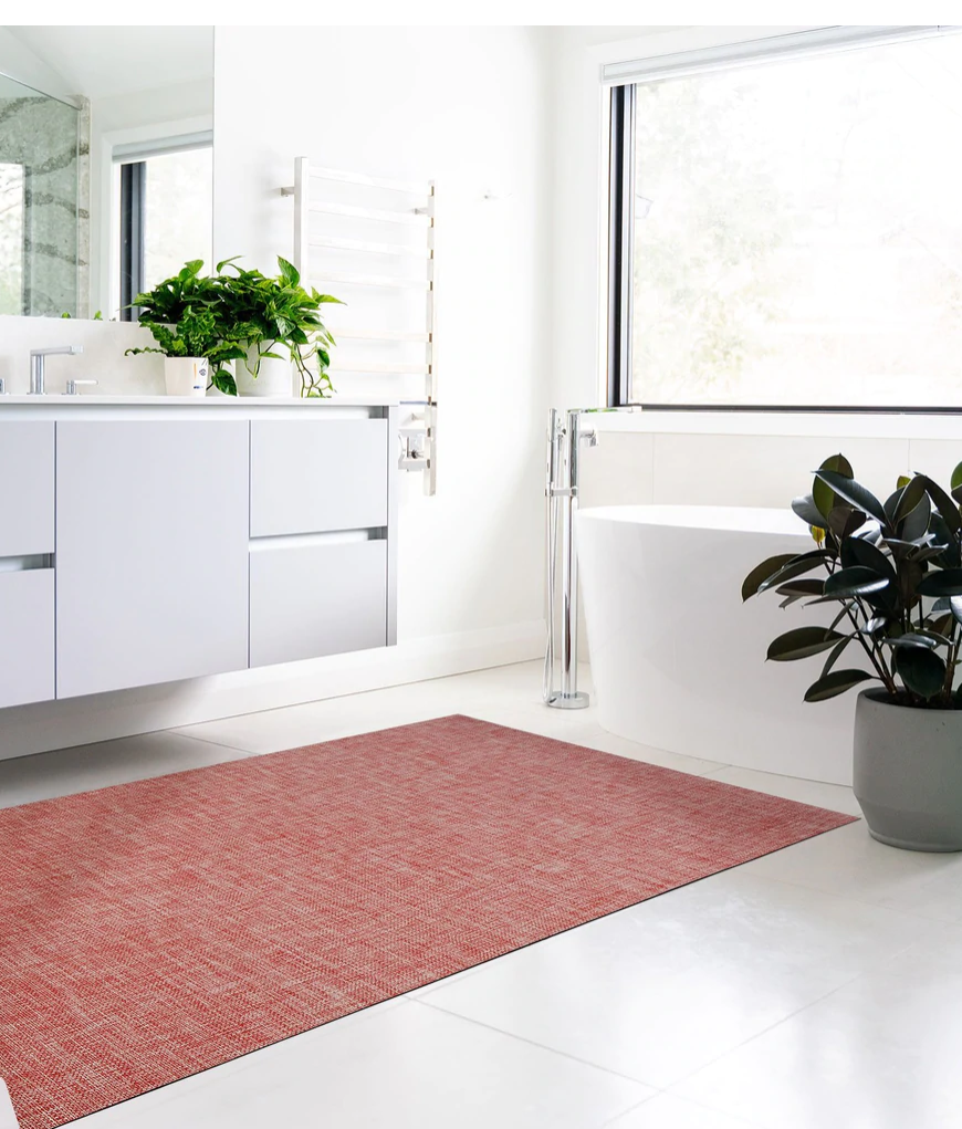 Tapis de bain en vinyle