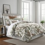 Couvre lit cuivre frondosa - Colcha Linens