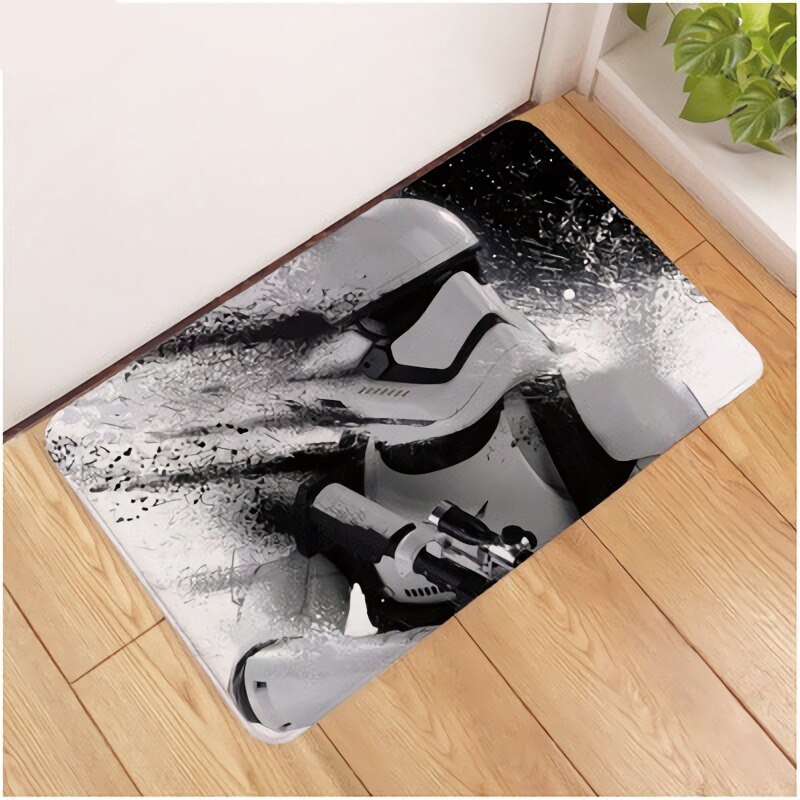 Tapis de bain star wars dark vador avec une arme