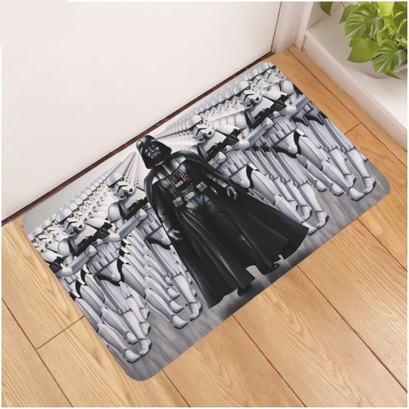 Tapis de bain star wars avec des gardes
