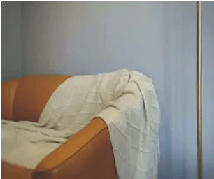 Couvre-lit Cozy crème – Image 2