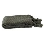 Couvre-lit cozy gris