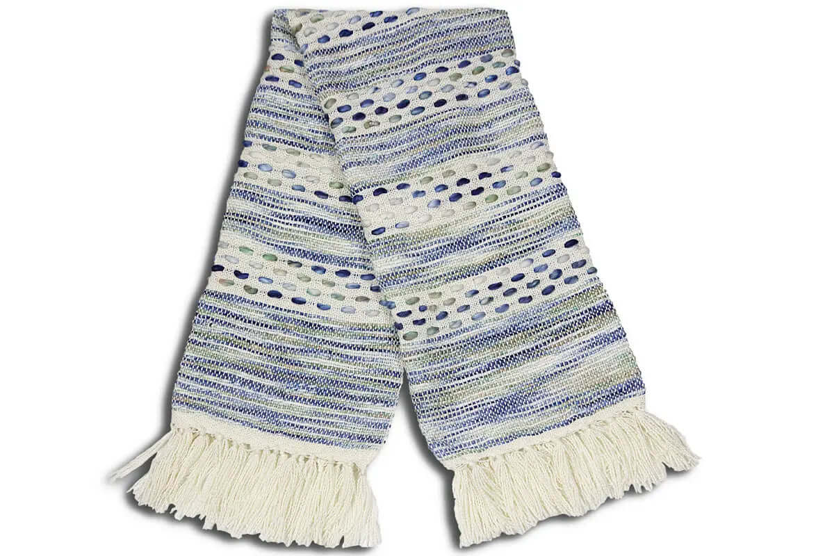 Couvre lit topaze bleu