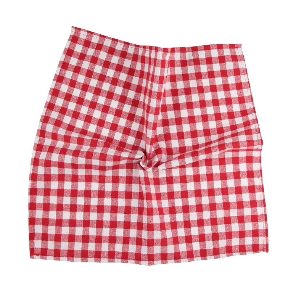 Serviette de table ensemble de 12 tartan en polycoton – Image 17