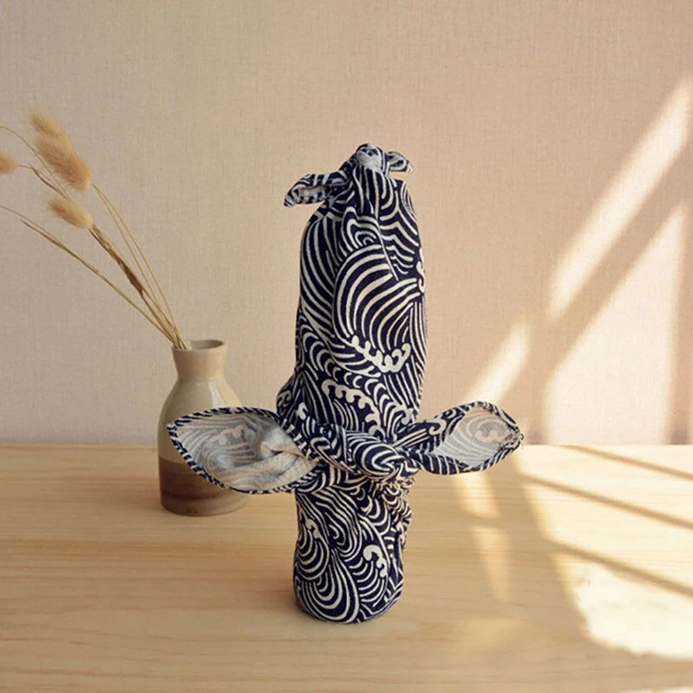Serviette de table en polycoton avec motifs japonais - pack de 4 – Image 10