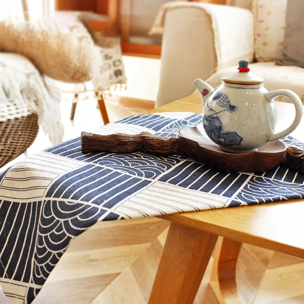 Serviette de table en polycoton avec motifs japonais - pack de 4 – Image 15