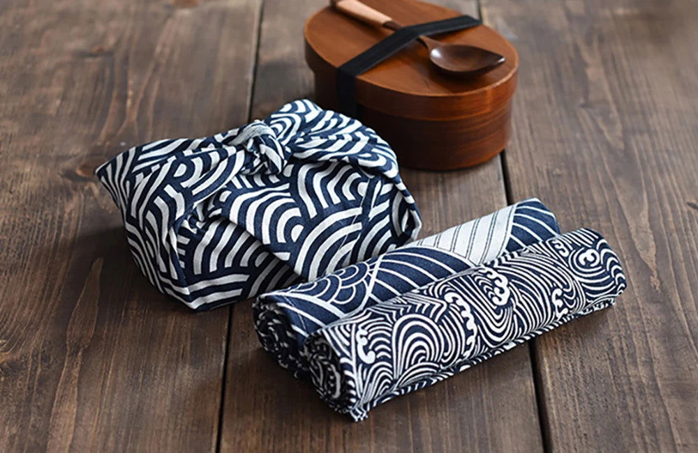 Serviette de table en polycoton avec motifs japonais - pack de 4 – Image 18