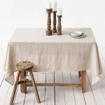 Nappe en pure lin style classique