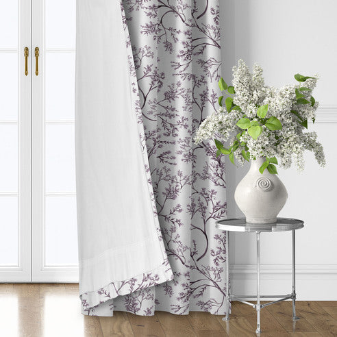Couvre lit Tinsley Plum fabriqué au Canada par Colcha Linens – Image 5