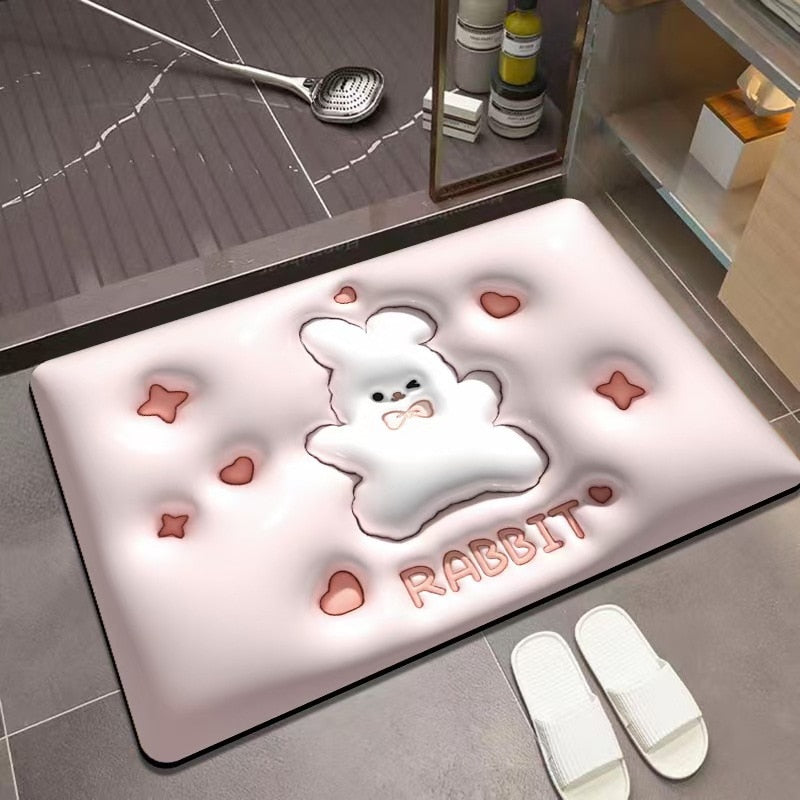 Tapis de bain humoristique