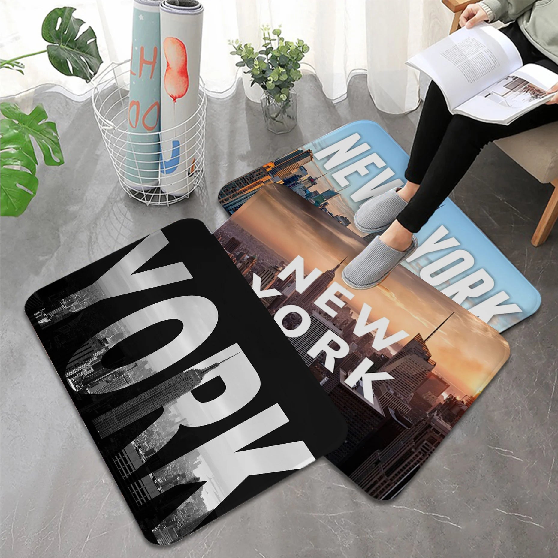 Tapis de bain motif New York – Image 12