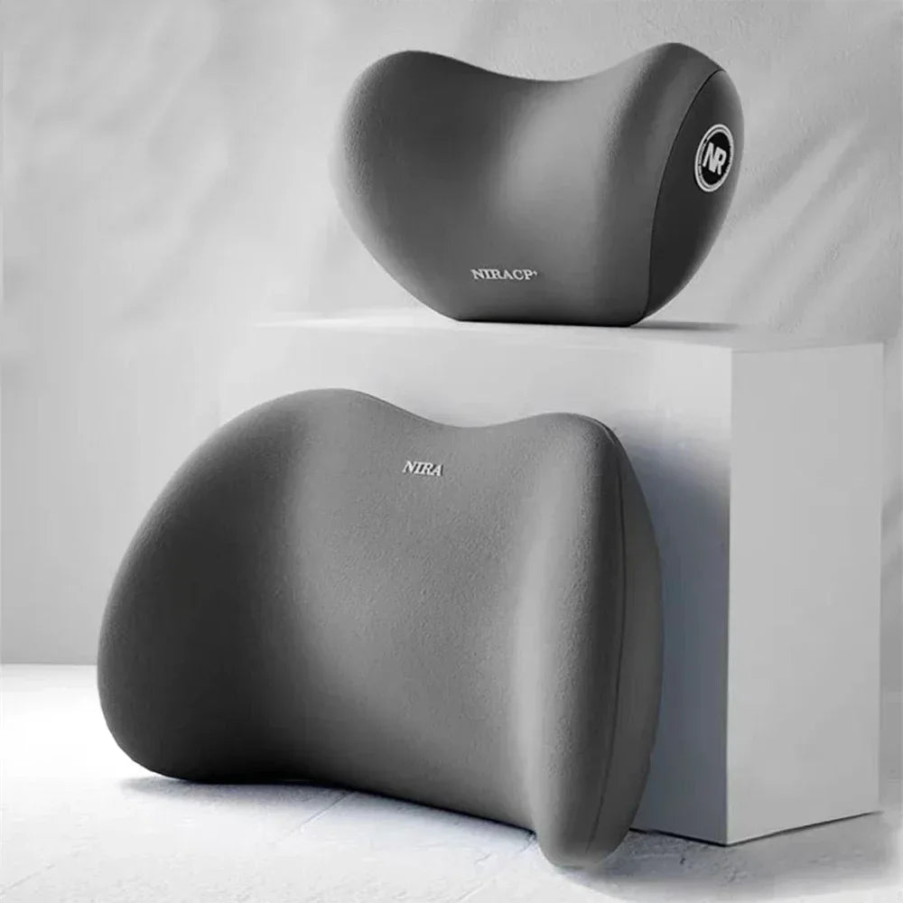 Oreillers duo pour voiture en mousse viscoélastique – Image 2