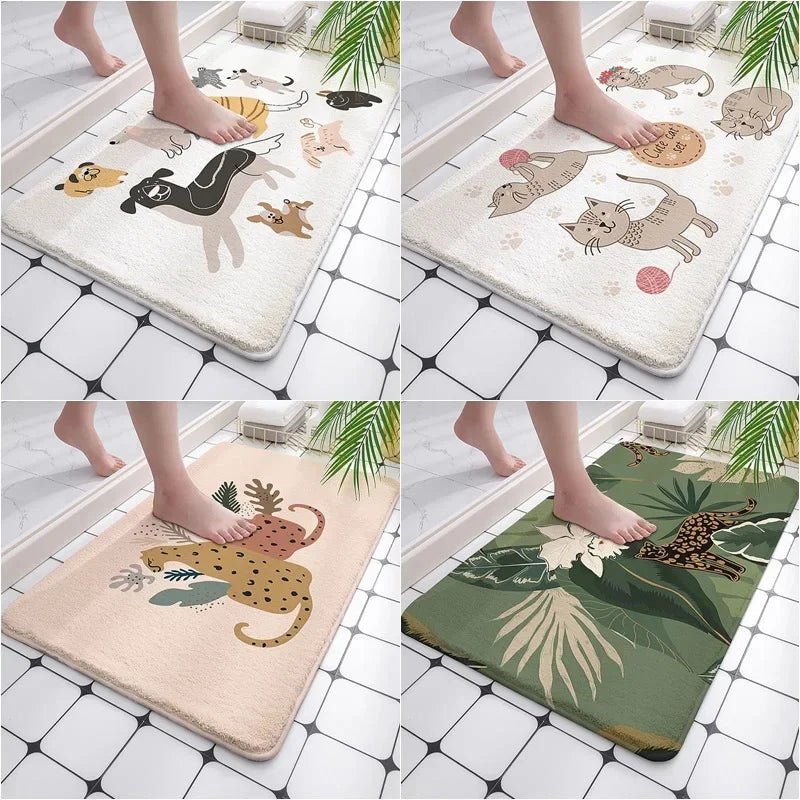 Tapis de bain motif faune sauvage – Image 9
