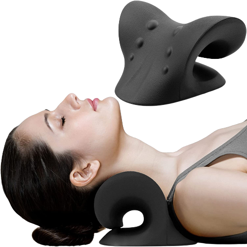 Oreillers ergonomiques en forme de S pour les cervicales