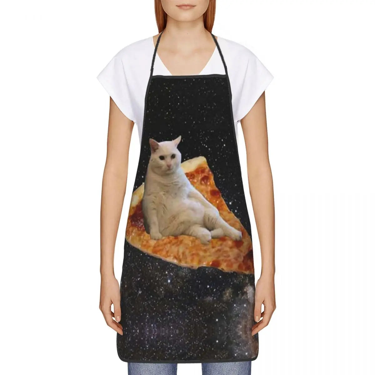 Tablier chat galactique pour chefs – Image 4