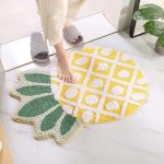 Tapis de bain motif ananas