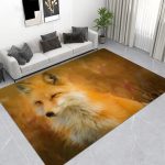 Tapis de bain renard mignion