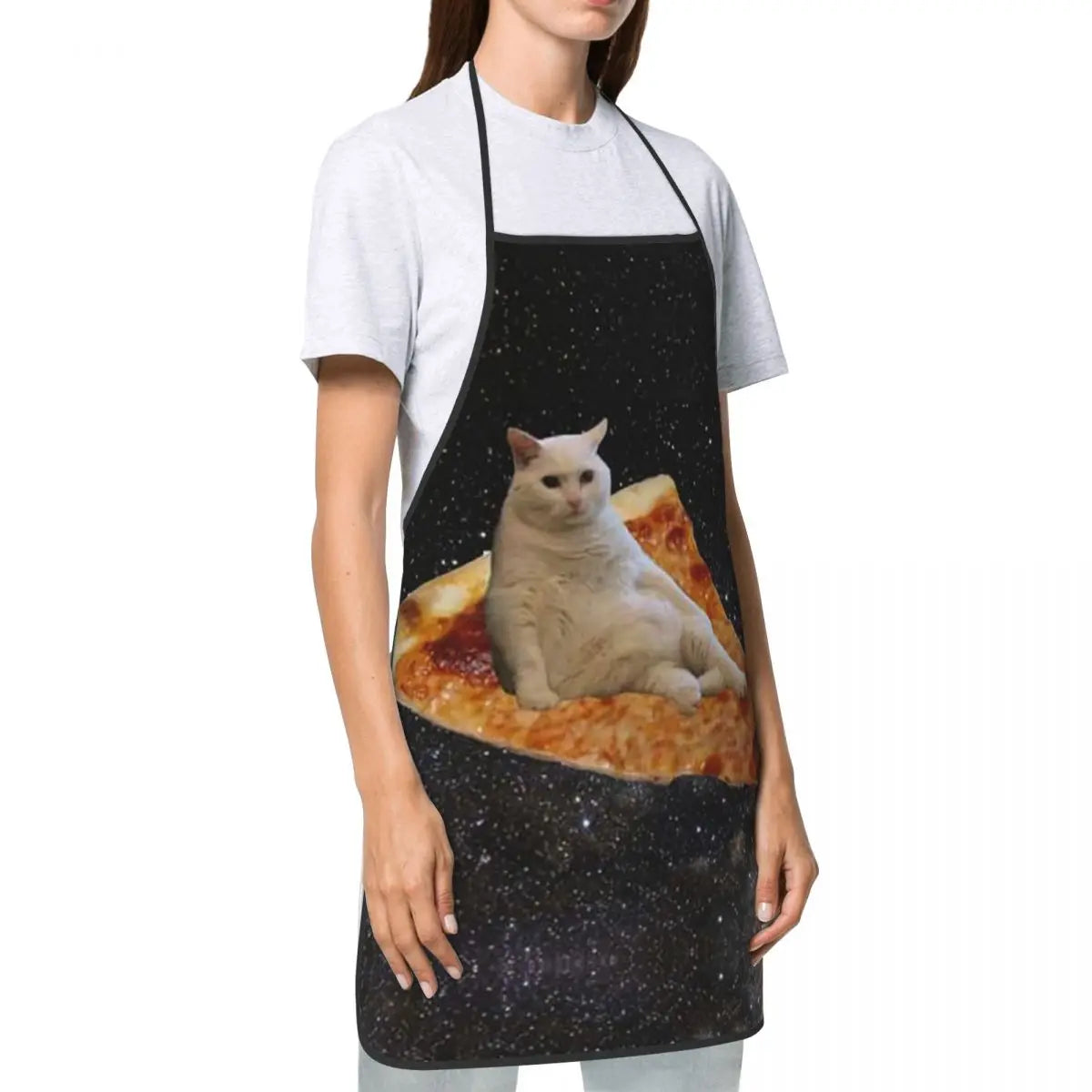 Tablier chat galactique pour chefs – Image 5