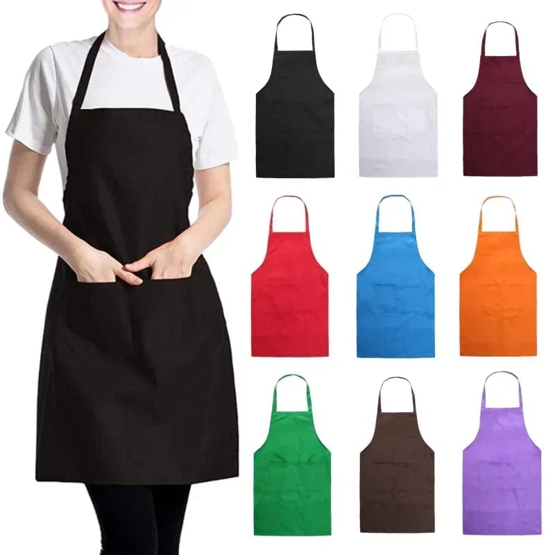 Tablier ajustable et résistant à l'huile avec poche pour cuisine et barbecue – Image 6