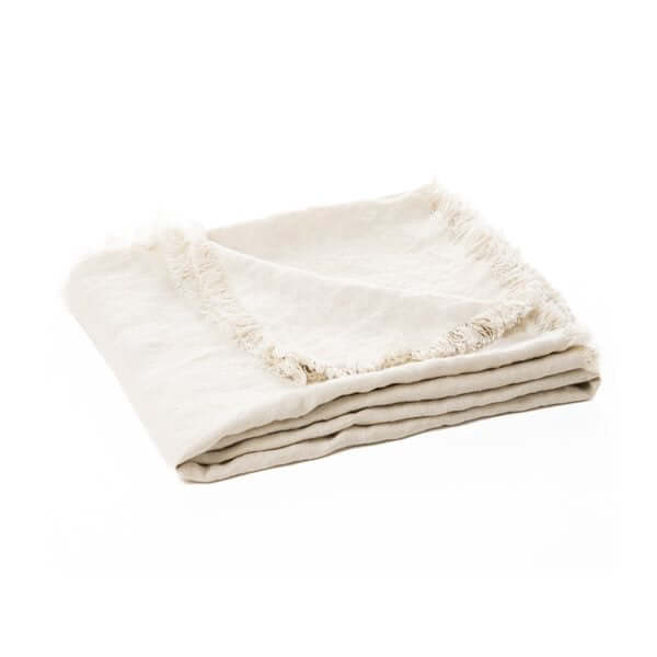 Couvre lit en lin naturel ARLO - Brunelli