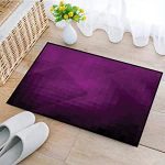 Tapis de bain couleur aubergine