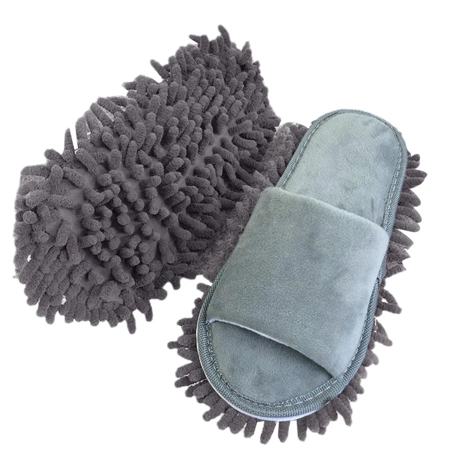 chausson-menage-gris