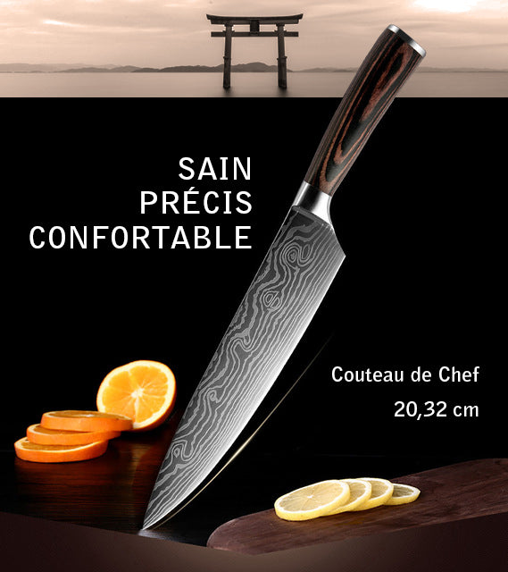 Couteau de chef professionnel