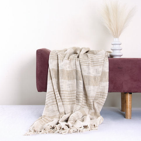 Couvre-lit Confort beige – Image 4