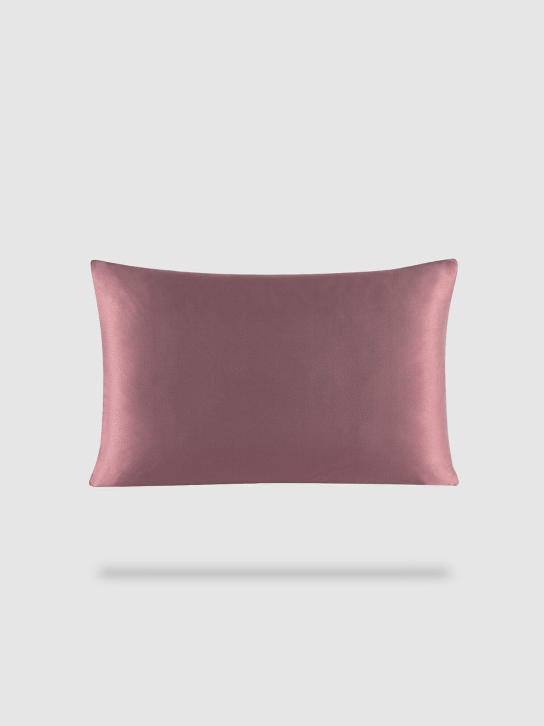 housse de coussin soie de murier 50x70 - Marron
