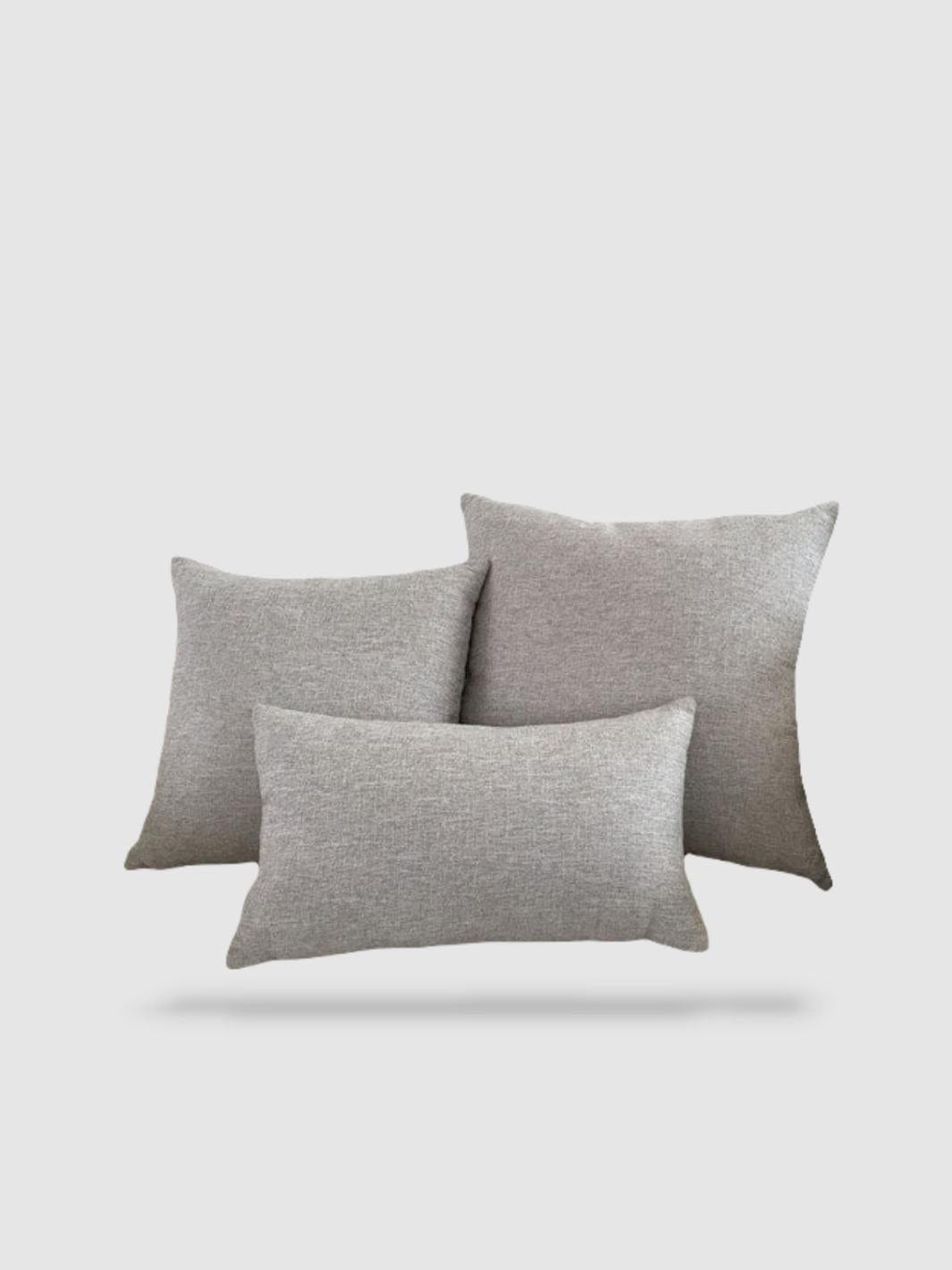 housse de coussin décoratif 50x50 - Gris