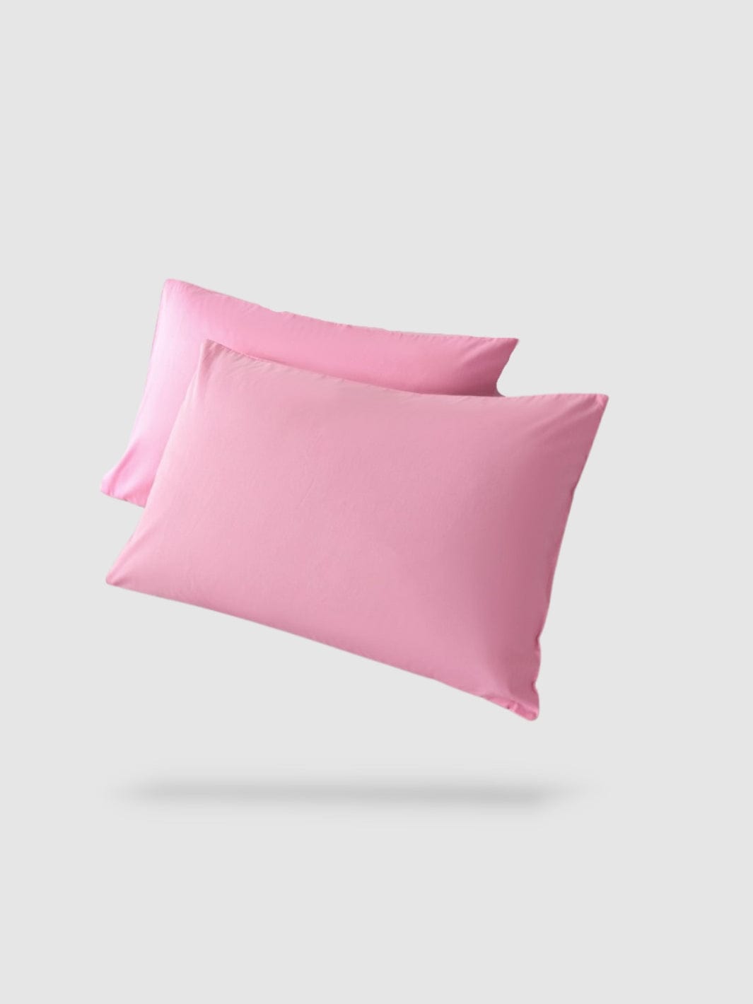 housse de coussin 100% coton 40x40 2 pièces - Rose