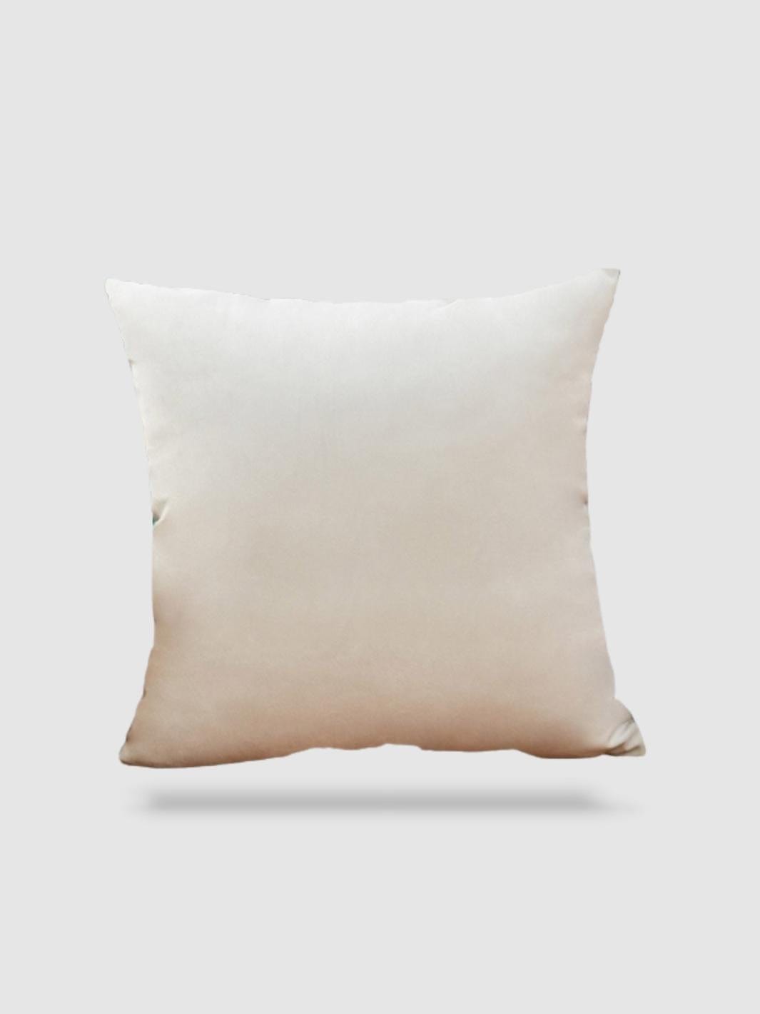 housse de coussin velours 50x50 - Blanc