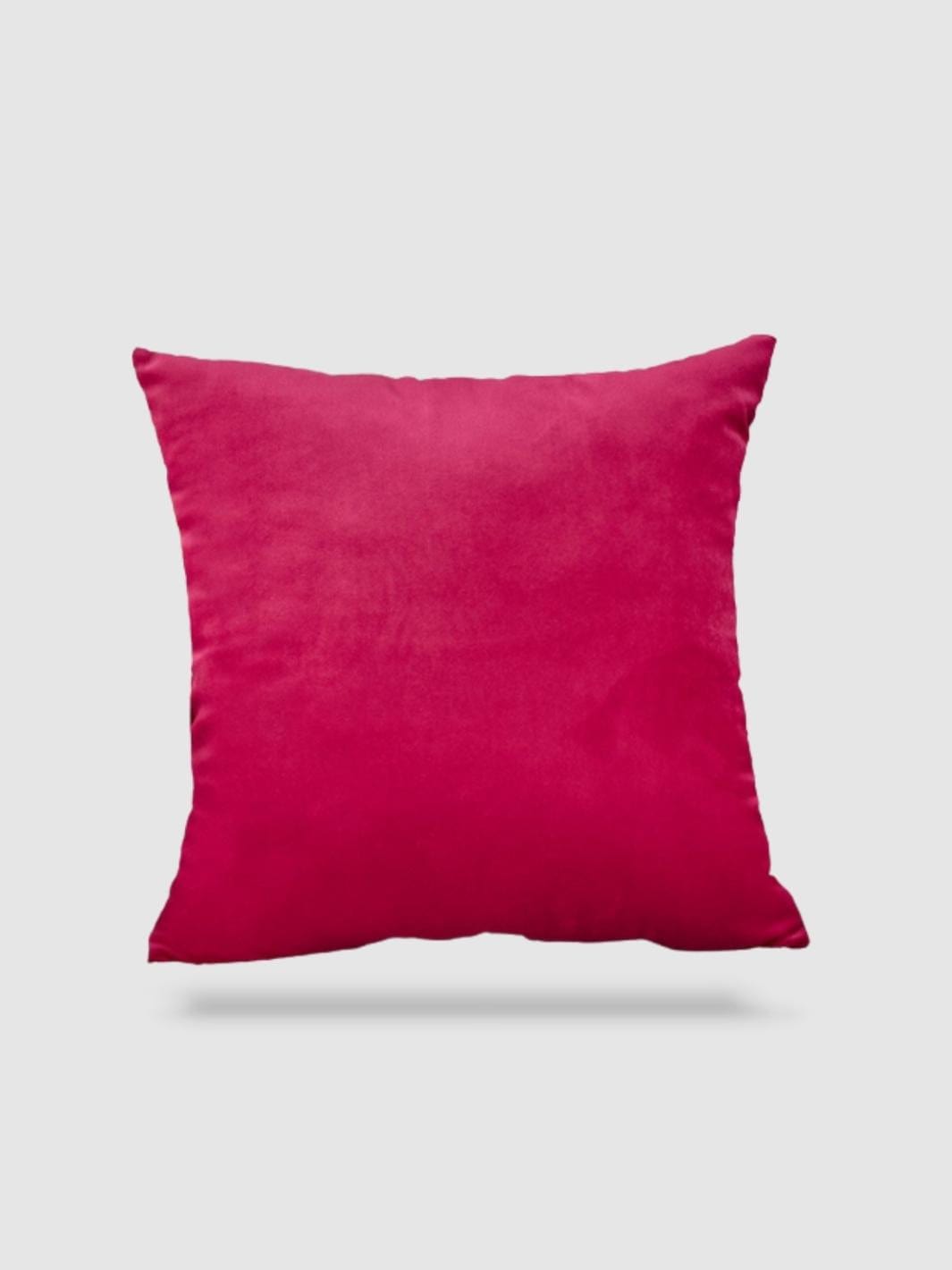housse de coussin velours 50x50 - Bordeau