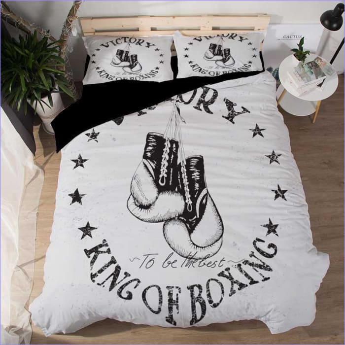 Housse de couette boxeur adolescent - King