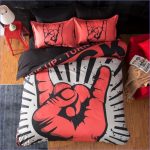 Housse de couette festival rock pour ados