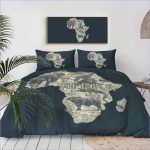 Housse de Couette Afrique 220x240 - couettedouillette