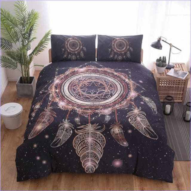 Housse de Couette Attrape Rêve Bohème - couettedouillette