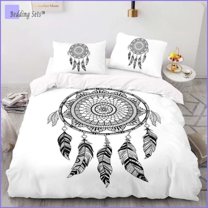Housse de Couette Attrape Rêve - Pureté - couettedouillette