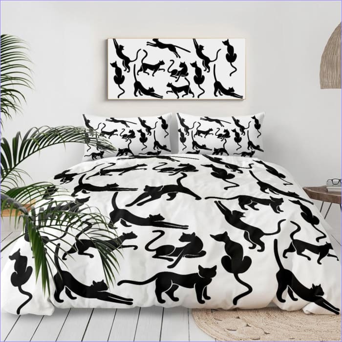Housse de Couette avec des Chats - couettedouillette